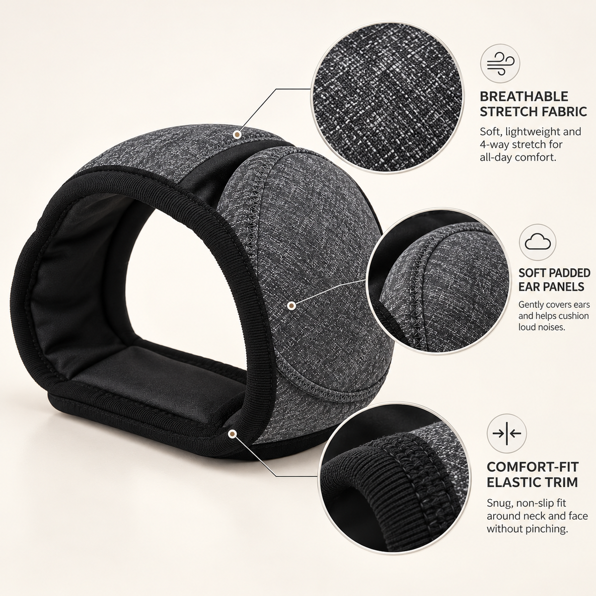 PawHush™ - Dog Ear Muffs & Calming Wrap
